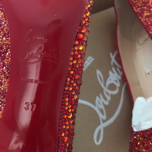 Christian Louboutin Lady Lynch Strass 120Swarovski - Picture 5 of 7